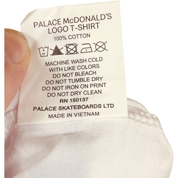Palace  McDonald's Graphic Short Sleeve Tee Shirt - Picture 11 of 11